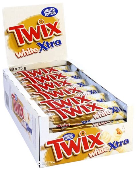 Twix Xtra White Chocolade Reep Single 46 Gram Doos 32 Stuks