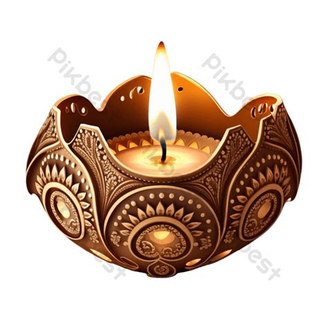 Colorful Diwali Diya Concept Free Png And Psd Png Images Psd Free