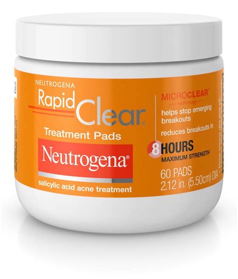 Neutrogena Rapid Clear Acne Treatment Pads Ingredients Explained