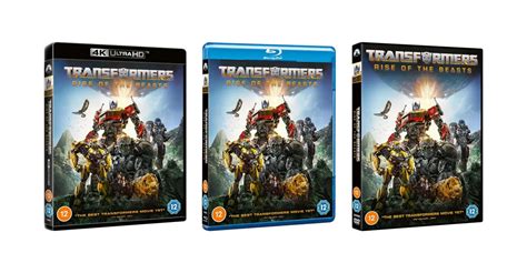 Transformers Rise Of The Beasts 4K UHD Blu Ray DVD Steelbook