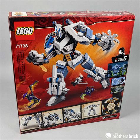 Lego Ninjago Legacy Zanes Titian Mech Review The Brothers