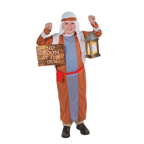 Innkeeper Boys Halloween Costume Medium Nativity Costumes