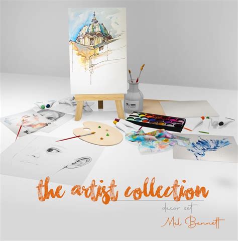 Mel Bennett Sims 4 The Artist Collection Sims 4 Sims 4 Collections