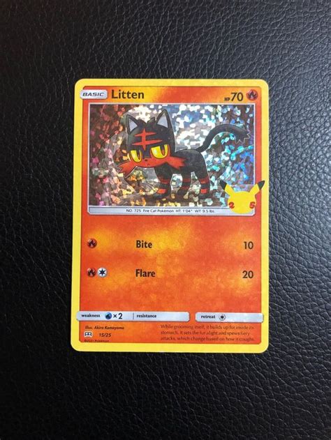 Litten Holo Th Anniversary Mcdonalds Ab Kaufen Auf Ricardo