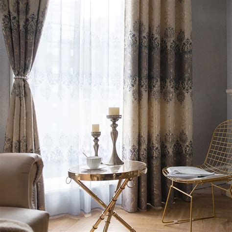 Luxury Curtains for Bedroom Window Curtain for Living Room Elegant Drapes European Curtains Home ...