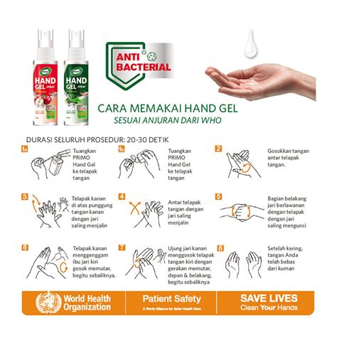 Jual Primo Hand Sanitizer Gel Spray Green Tea Ml Hbhoz