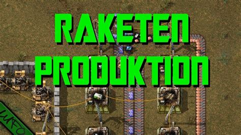 Raketenproduktion Factorio Effiziente Basis Deutsch Hd