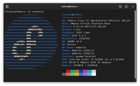 Neofetch Linux Telegraph