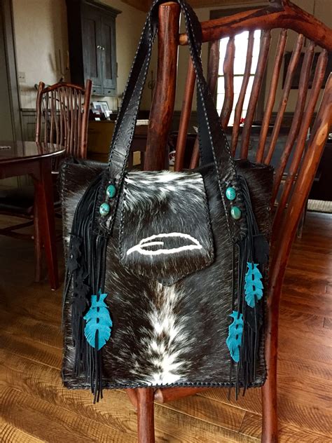 A Custom Cowhide Market Tote At 14w By 16h Instead Of The Normal 12h