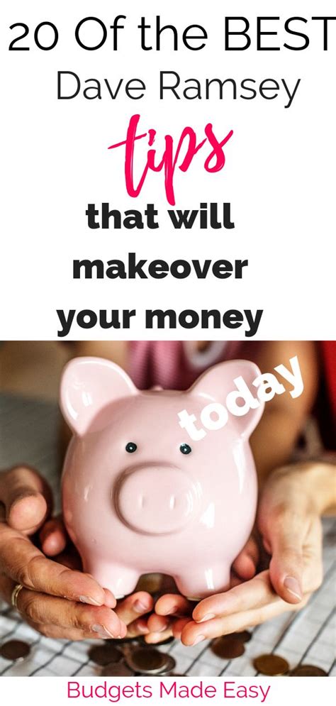 The 20 Best Dave Ramsey Tips To Makeover Your Money Today Budgeting