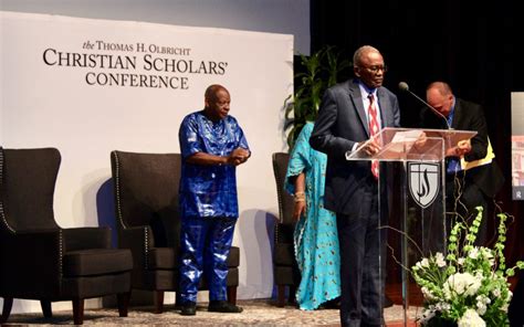 Dr. Molefi Kete Asante and others speak during annual Christian ...