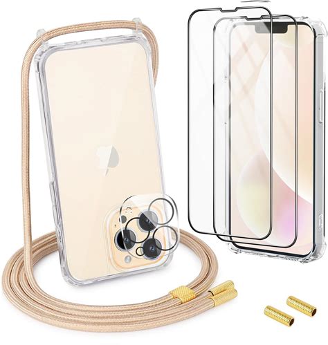 Didadi Handykette Set F R Iphone Pro H Lle Mit Band Transparent