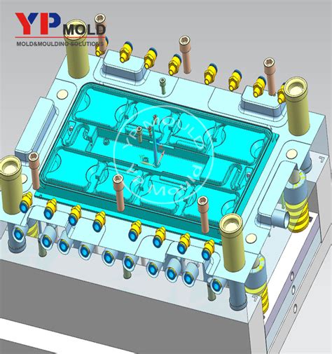 Pvc Electric Junction Box Injection Mold Tooling Junction Box Plastic