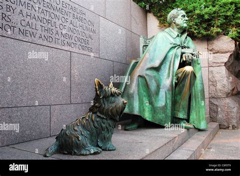 The Franklin D Roosevelt Memorial in Washington DC Stock Photo - Alamy