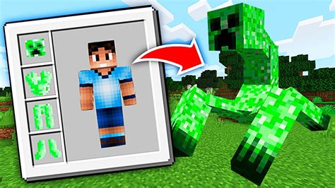 Con Esta ARMADURA Puedes CONVERTIRTE En Un CREEPER En Minecraft