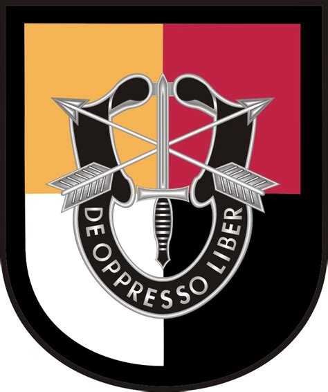 3rd Special Forces Group Flash Decal