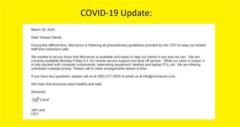 Covid Color Header Microworx Computer Sales And Service