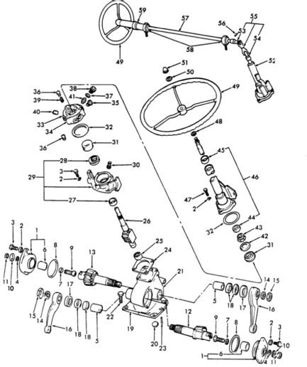 Ford 3000 Tractor Power Steering Diagram