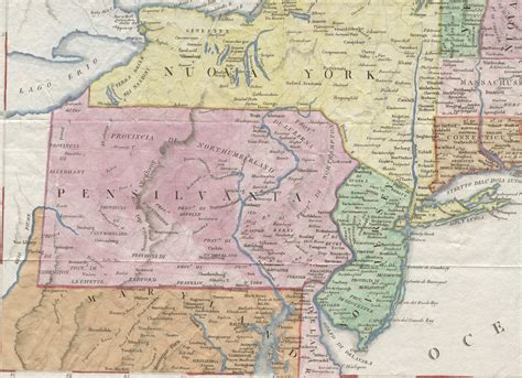 Pennsylvania Maryland Border Map