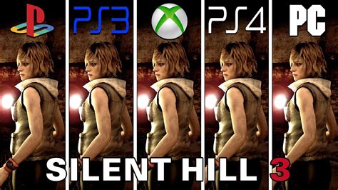 Silent Hill 3 2003 PS2 Vs PS3 Vs XBOX 360 Vs PS4 Vs PC Graphics