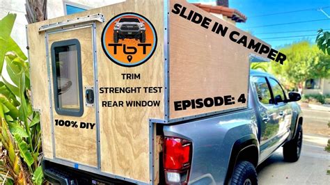 I M Building A Pop Up Hard Wall Slide In Camper Diy Camper Build Ep 4 Youtube