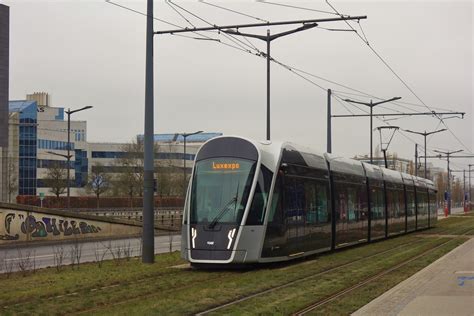 Caf Urbos N Luxembourg Luxtram Cet Urbos Est Vue Flickr