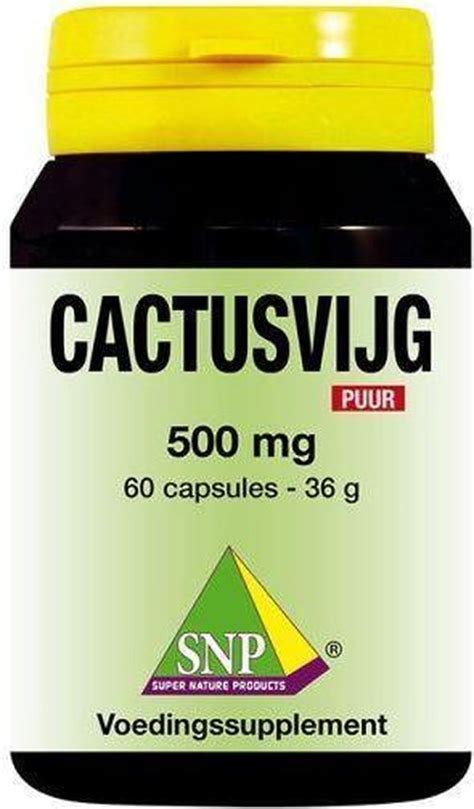 SNP Cactusvijg 500 Mg Puur 60 Capsules Bol