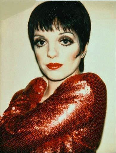 Liza Minnelli By Andy Warhal In Halston Studio 54 Liza Minnelli