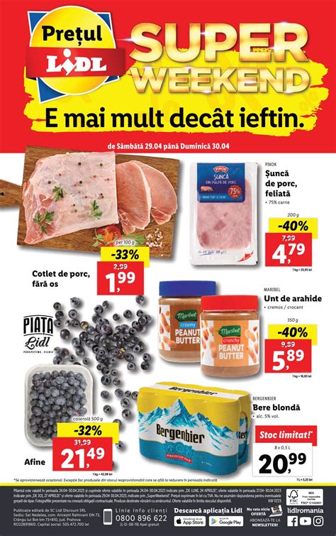 Catalog Super Weekend Lidl Aprilie Aprilie Catalog Az