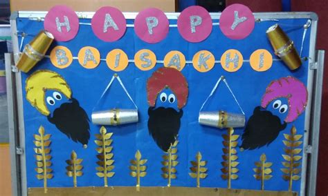 Baisakhi Craft Board Kindergarten Activities Board Decoration