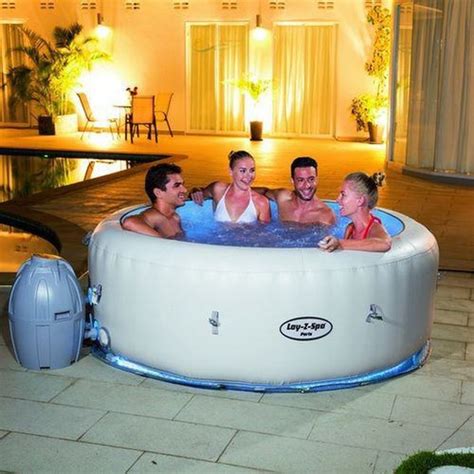 Bestway Lay Inflatable Spa Z Spa Paris F R Personen Poolfunstore