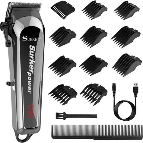 Surker Tondeuse Cheveux Professionnelle Surker Power Pour Hommes Avec