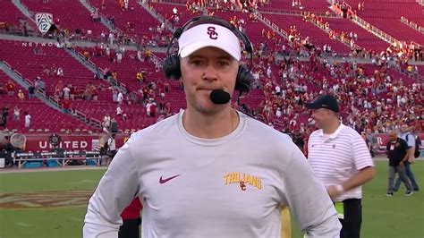 Lincoln Riley Defense Was The Story In First Usc Win Youtube