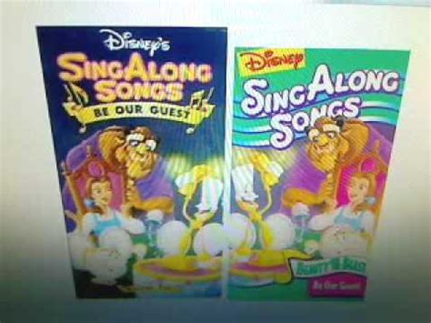 Disney Sing Along Songs Be Our Guest