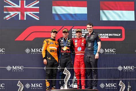 Verstappen Edges Norris For F1 Emilia Romagna GP Win Xinhua