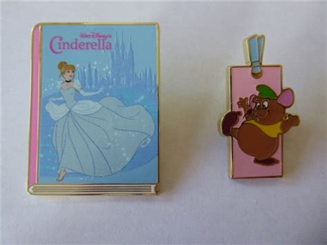 Disney Trading Pin 157005 Uncas Cinderella Gus Princess Book