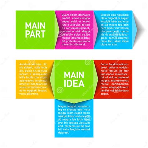 process chart module stock vector illustration  module