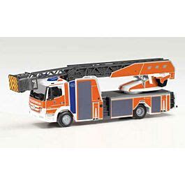 Herpa Mercedes Benz Rosenbauer Ladder Truck Assembled Fire