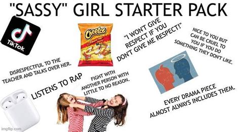 “sassy Girl “ Starter Pack Rstarterpacks