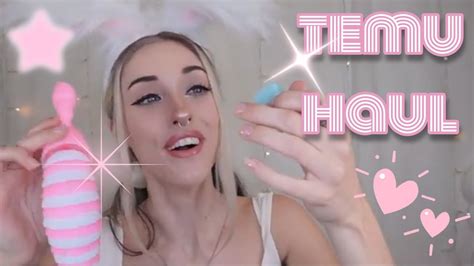 Asmr Temu Haul YouTube