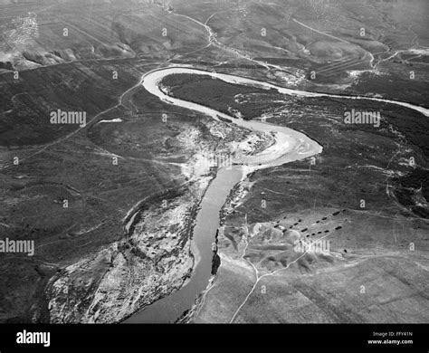 Jordan River C1931 Naerial View Of The Jordan Rift Valley And Jordan