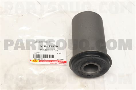 BUSHING FR SUSP LWR MB633870 Mitsubishi Parts PartSouq