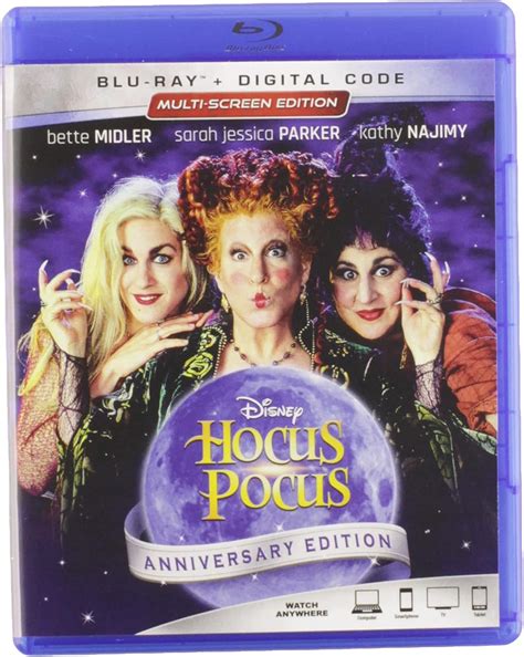 Hocus Pocus [blu Ray] Uk Bette Midler Sarah Jessica Parker