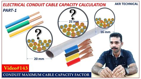 Electrical Conduit Maximum Wire Capacity Calculation Part 1 Akr