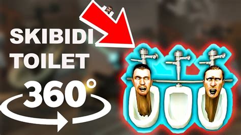 Skibidi Toilet Finding Challenge 360º Vr Video 6 Youtube