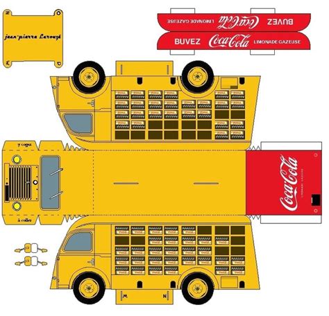 Renault Kg Coca Cola Decoupages Faciles