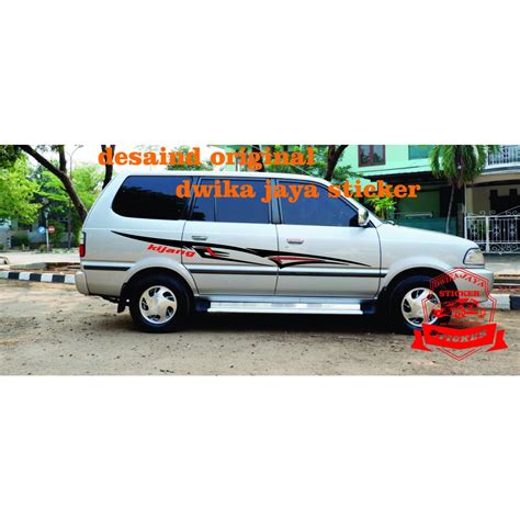 Sticker Car Sticker Toyota Kijang Isuzu Panther Sticker List Body Side