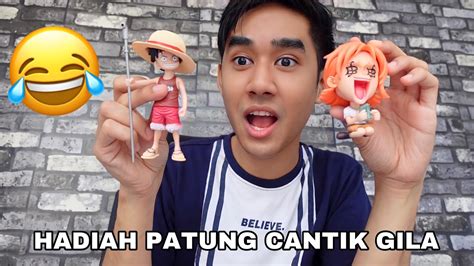 Patung One Piece Comel Gila Unboxing Hadiah Peminat Youtube