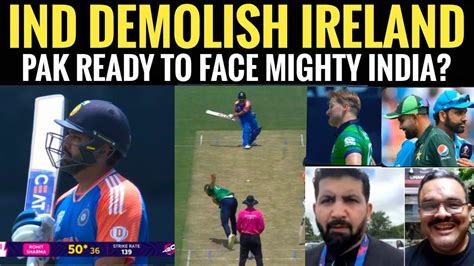 India Demolish Ireland In Low Scoring Encounter Rohit Sharma Star