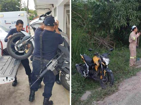 Motociclistas Chocaron De Frente En La Carretera Nanchital Las Choapas